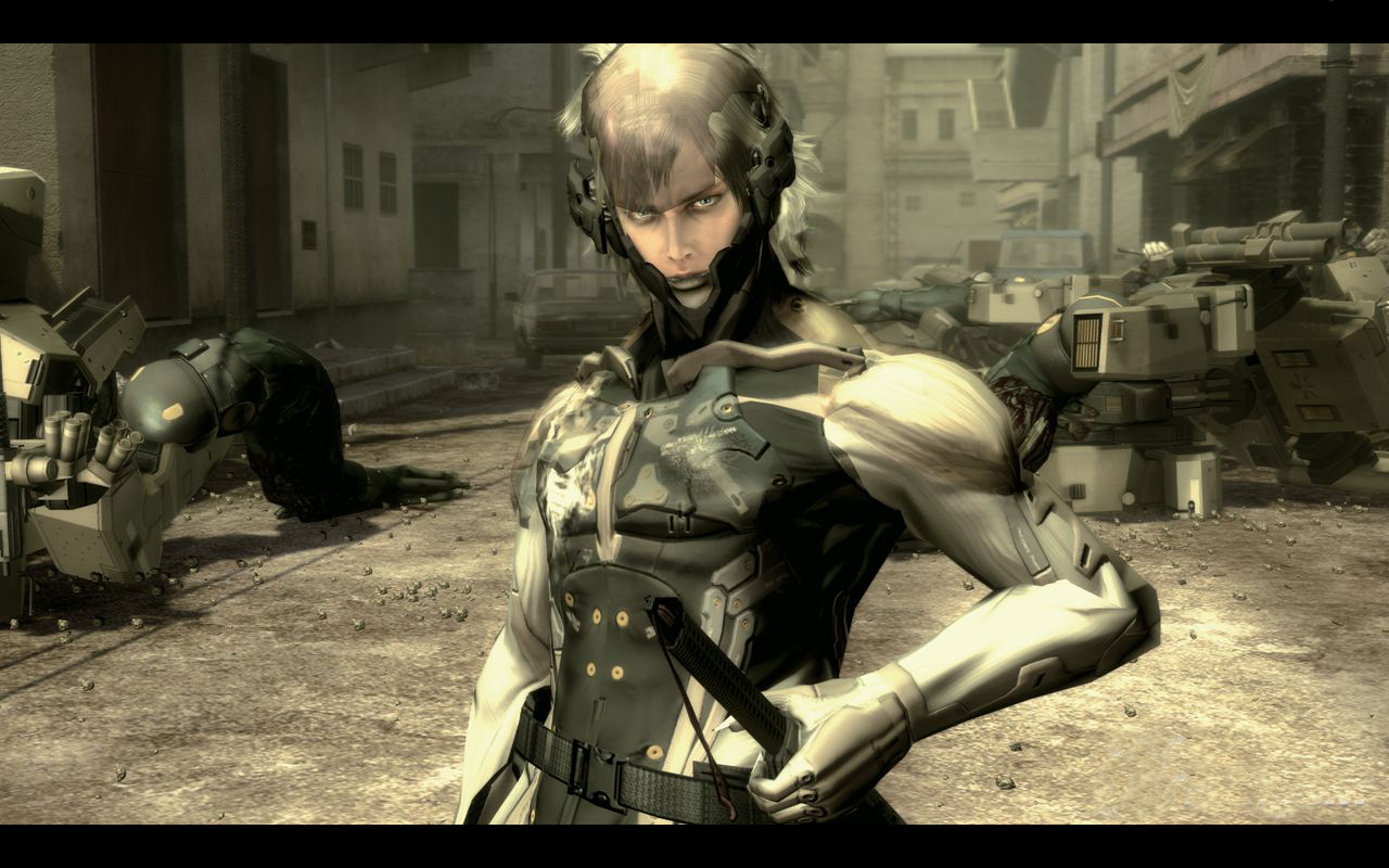 Metal Gear Solid character in combat