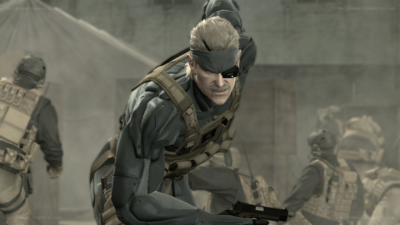 Metal Gear Solid character in combat