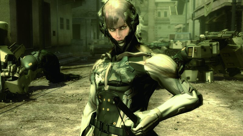 Metal Gear Solid character in combat gear