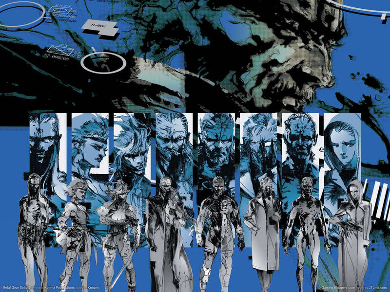 Metal Gear Solid character lineup