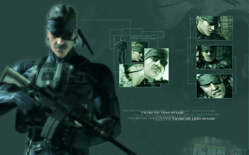 Metal Gear Solid character portrait