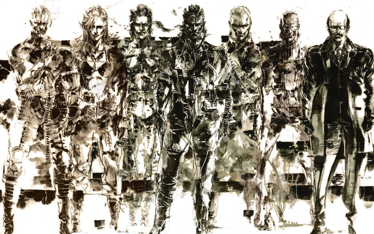 Metal Gear Solid characters lineup