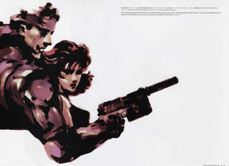 Metal Gear Solid concept art