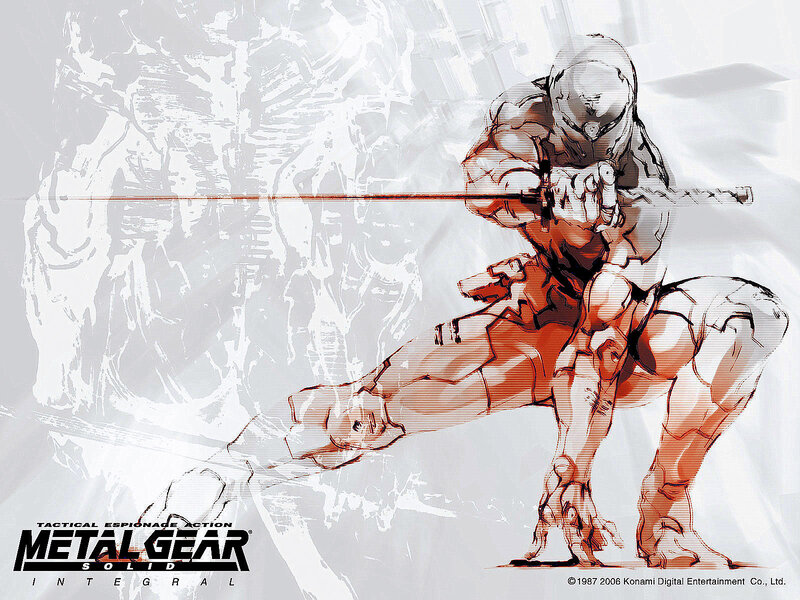 Metal Gear Solid Integral artwork
