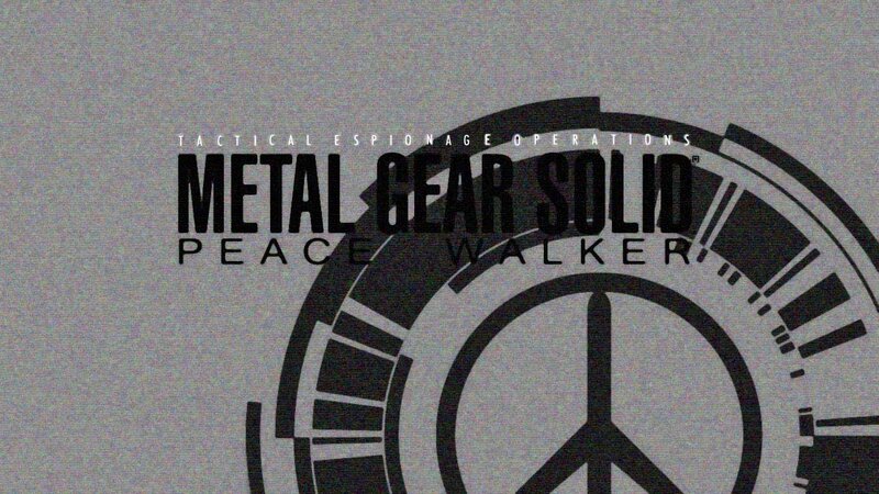 Metal Gear Solid Logo — Black
