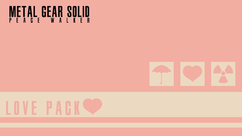 Metal Gear Solid Logo — Pink
