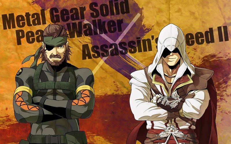 Metal Gear Solid Peace Walker vs Assassin's Creed II