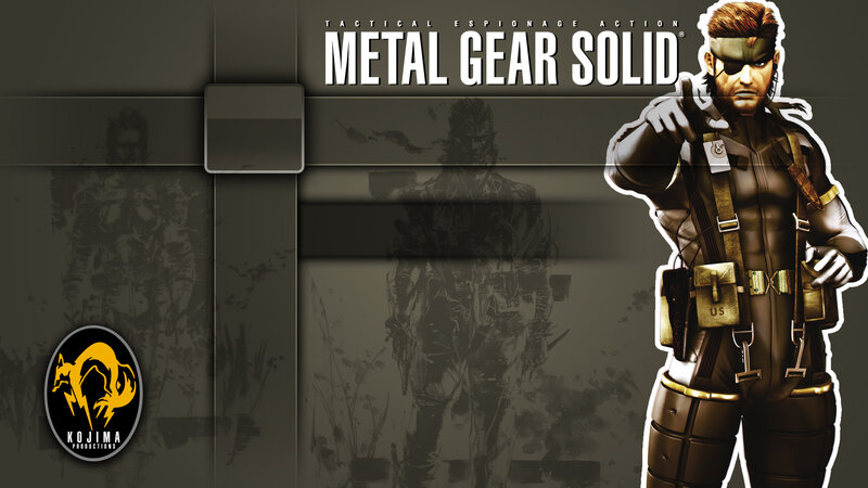 Metal Gear Solid promotional art