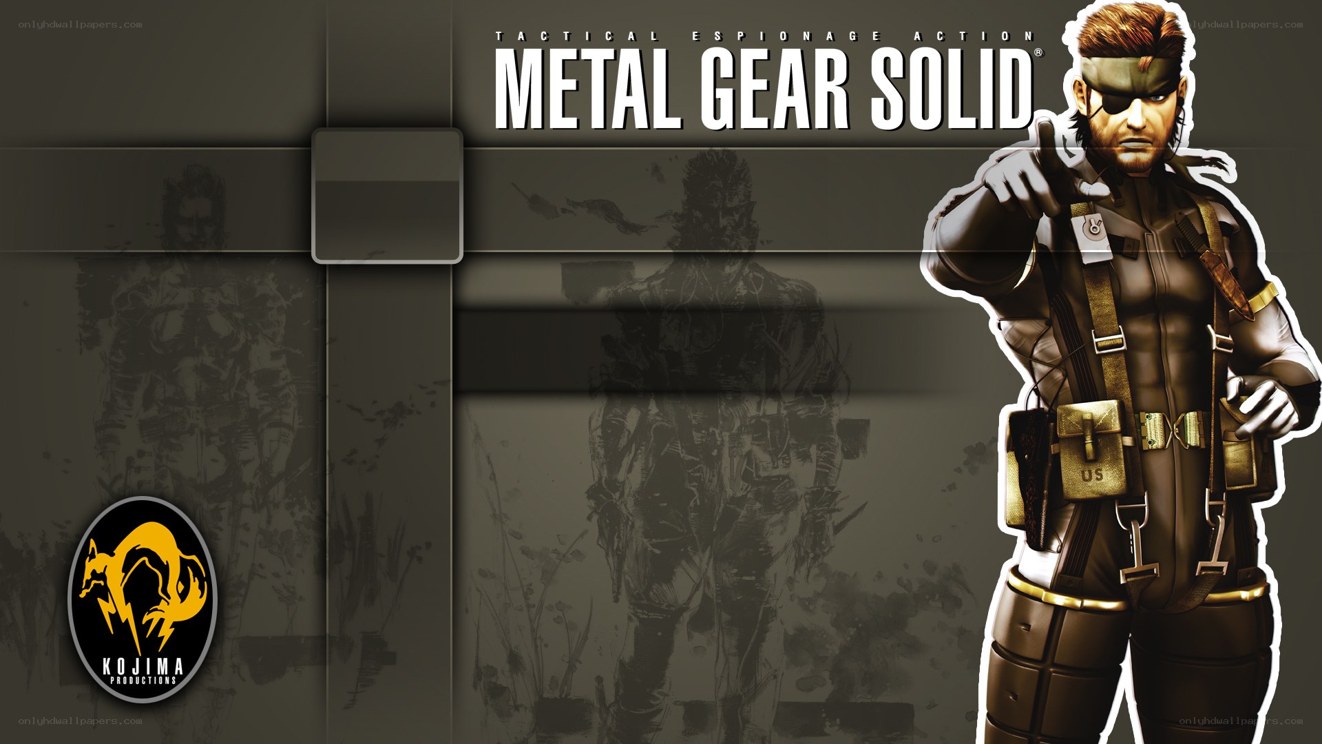 Metal Gear Solid promotional art