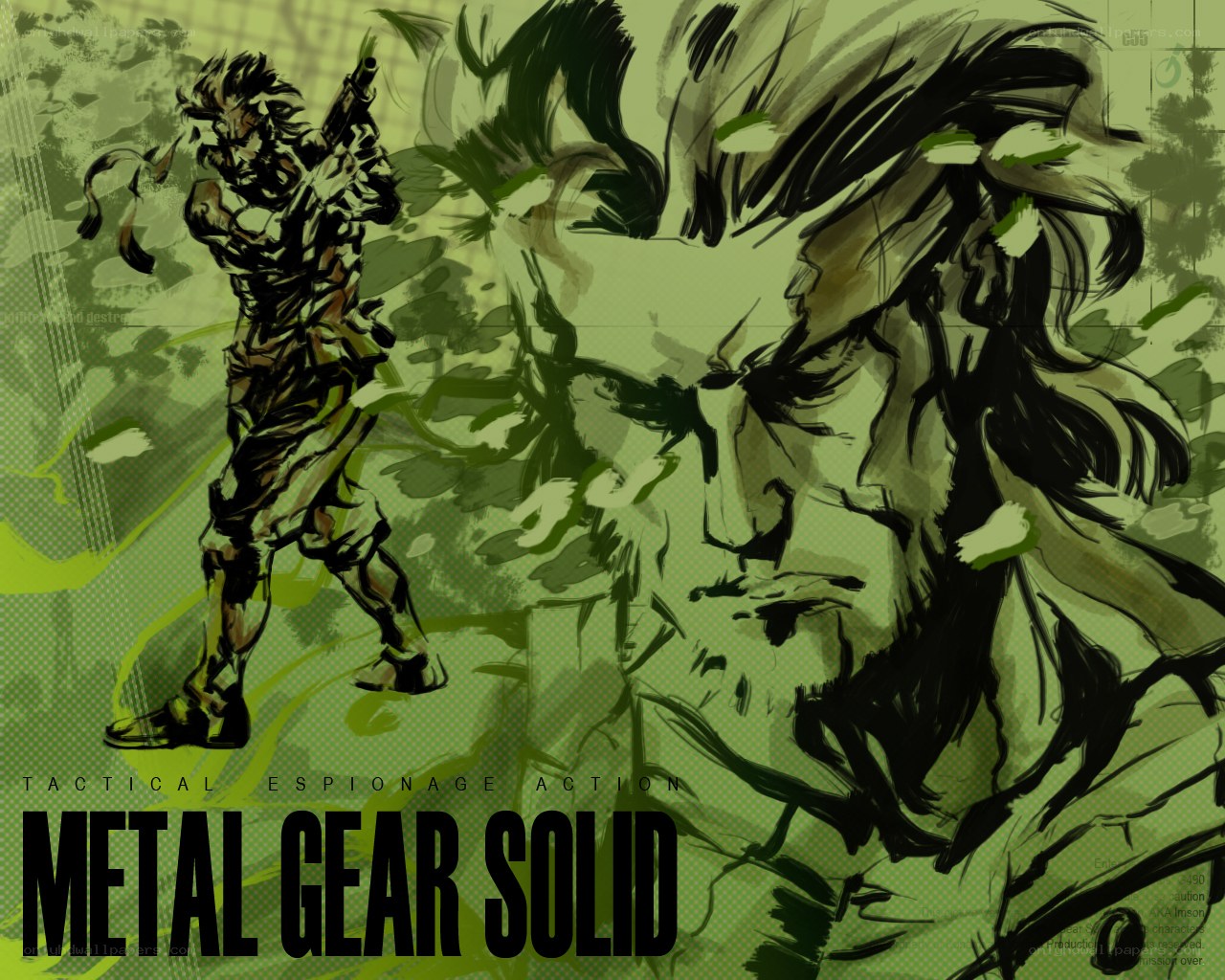 Metal Gear Solid promotional art