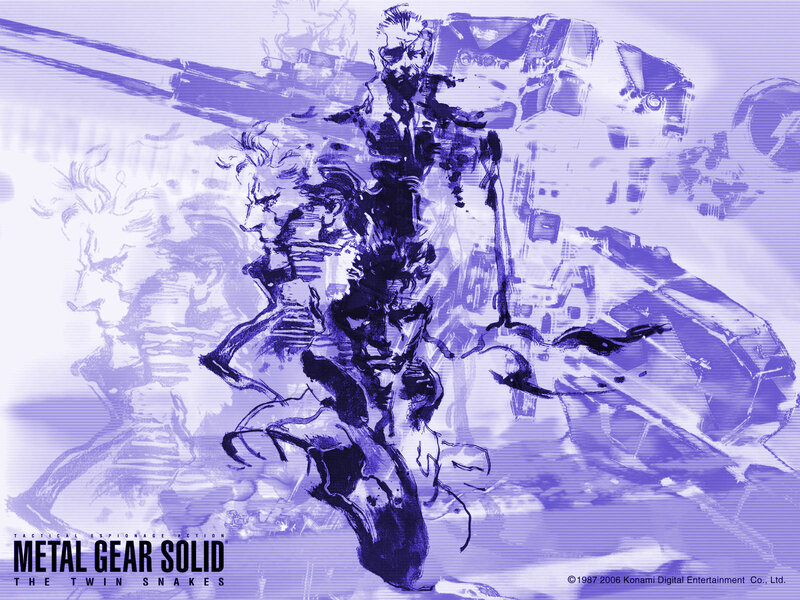 Metal Gear Solid: The Twin Snakes artwork