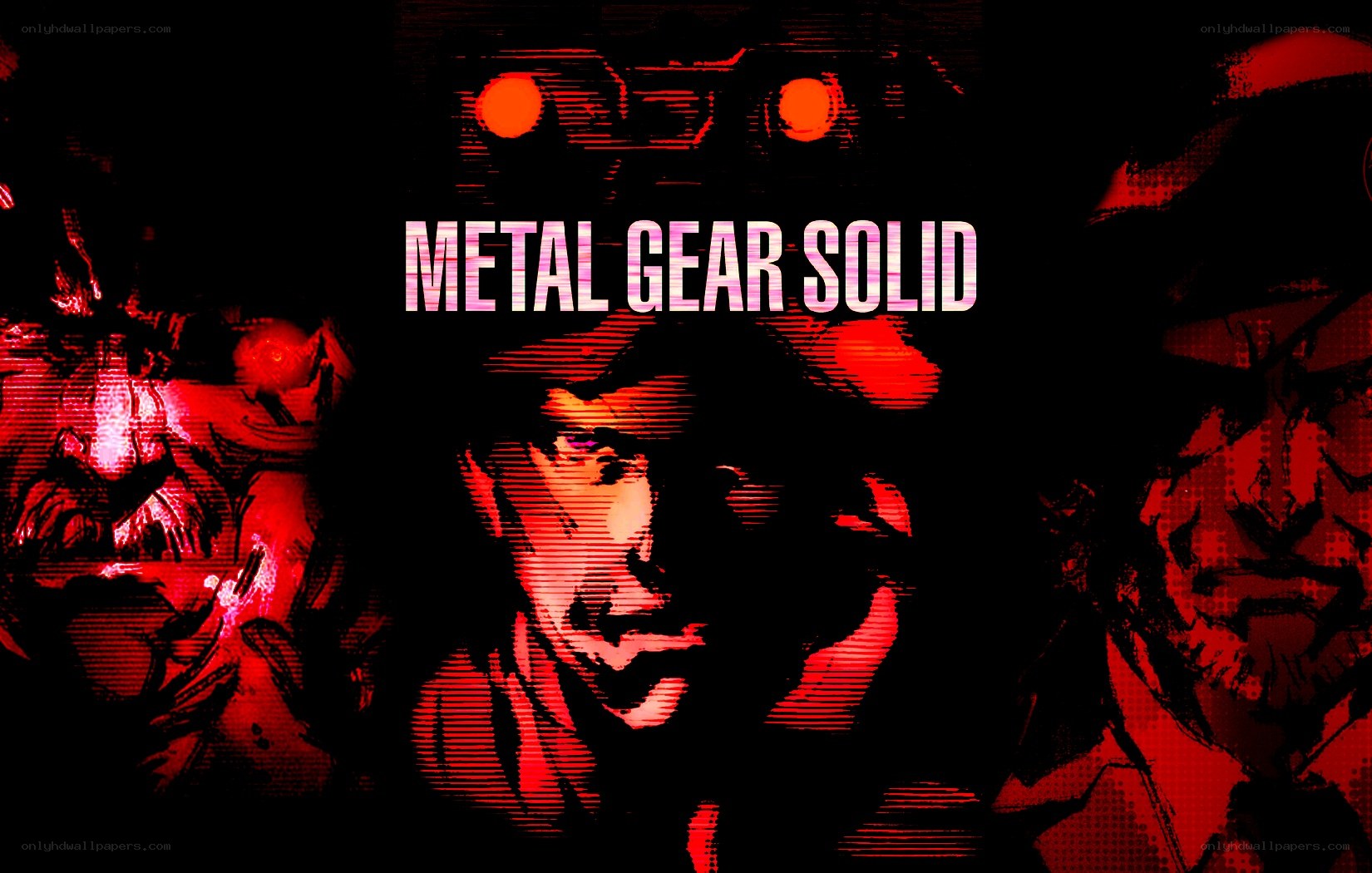 Metal Gear Solid title art