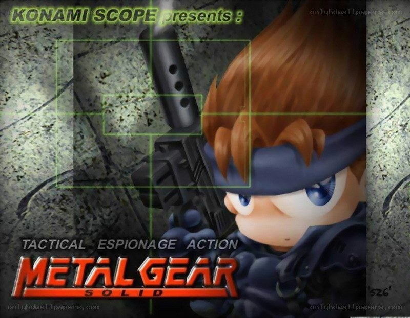 Metal Gear Solid title screen