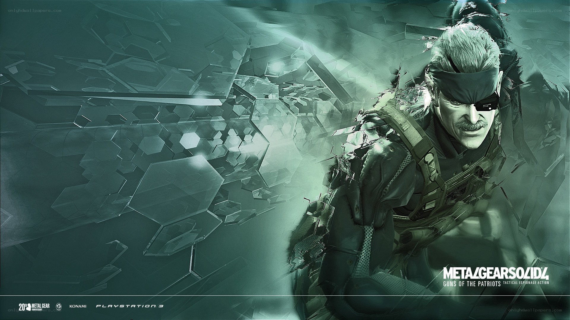 Metal Gear Solid V promotional art
