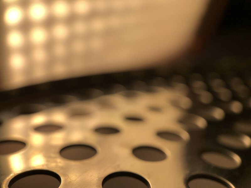 Metal Grate with Holes