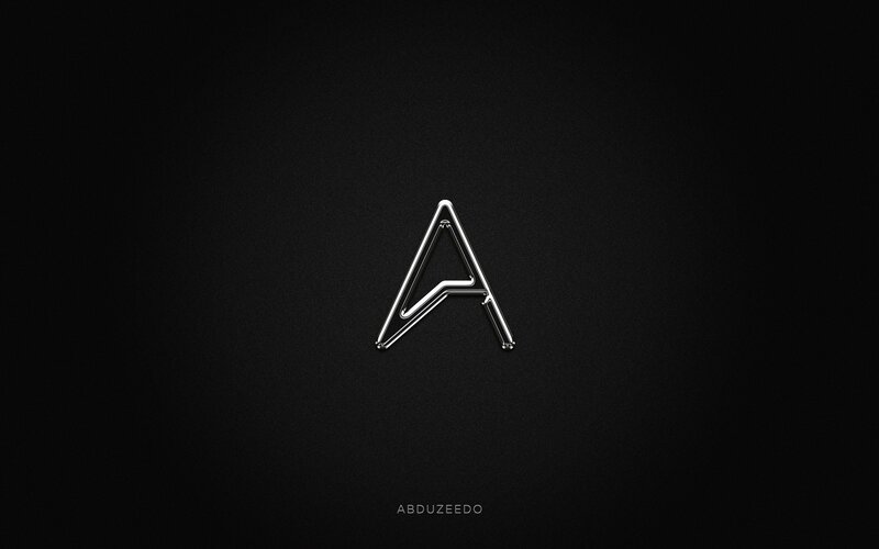 Metal Letter A