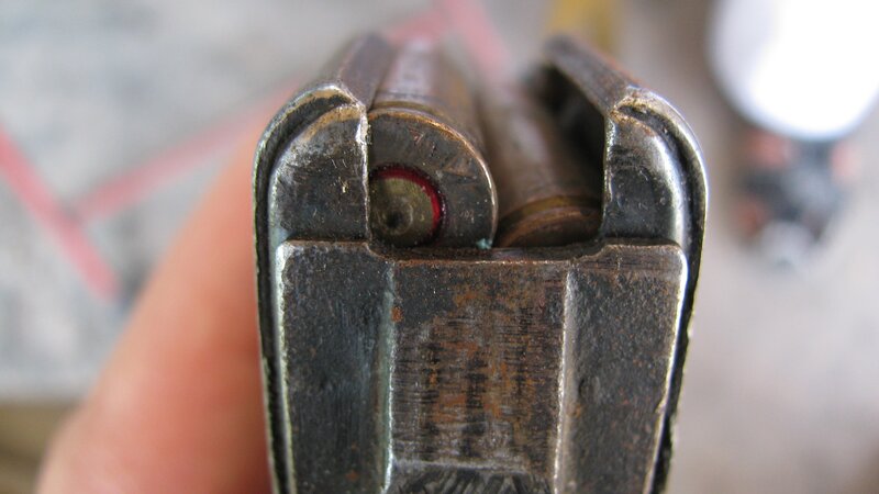Metal Magazine with Bullets