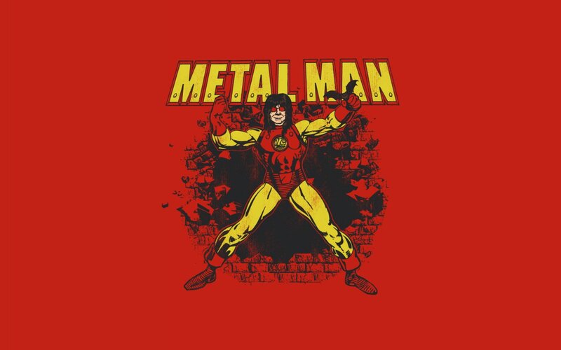 Metal Man character art