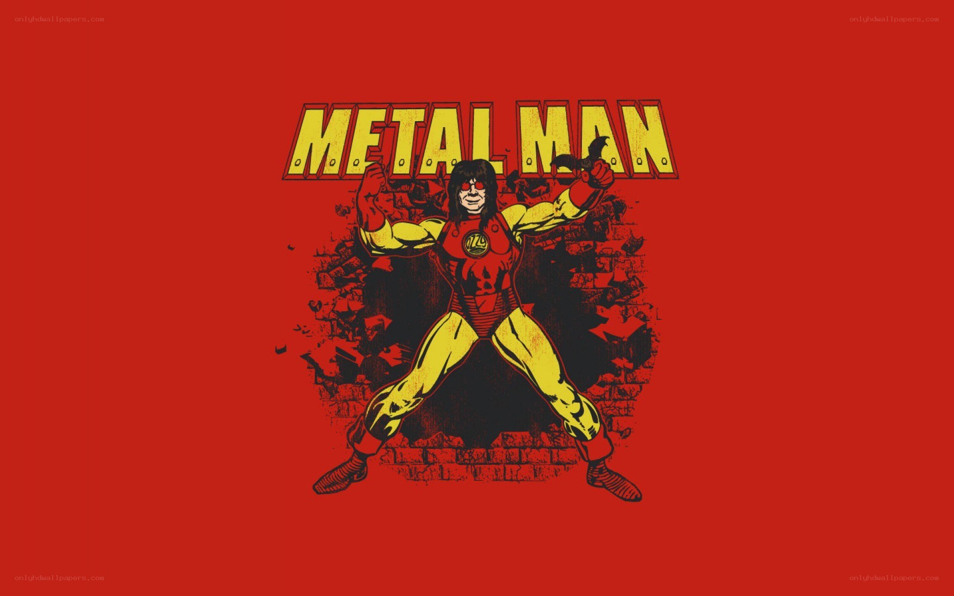 Metal Man character art
