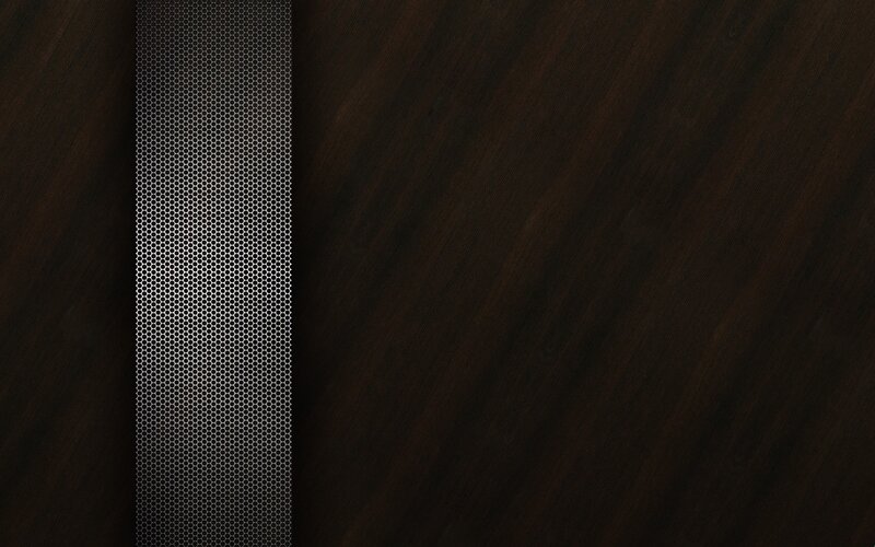 Metal Mesh on Wood