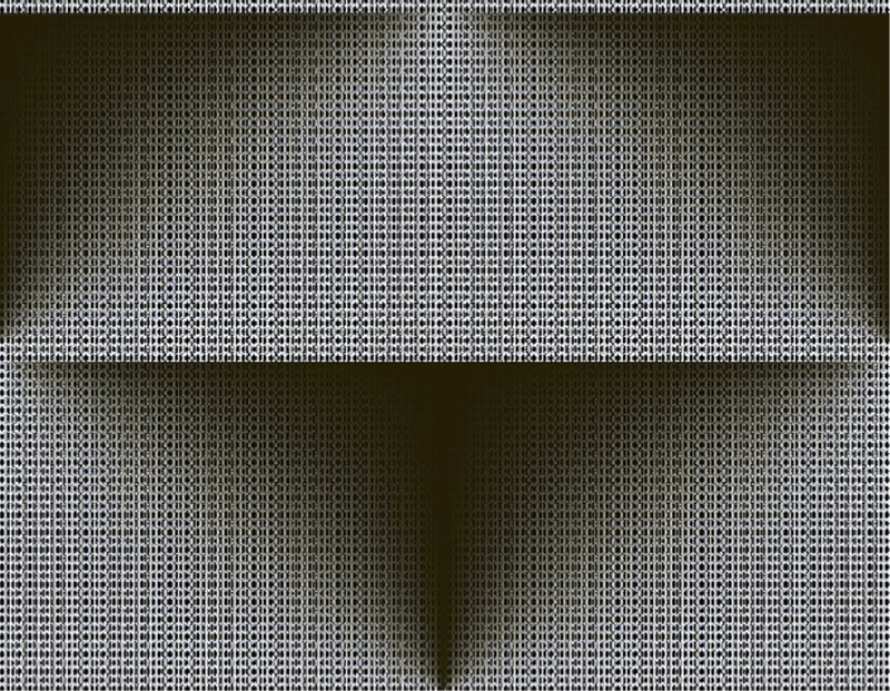 Metal Mesh Screen — Gray