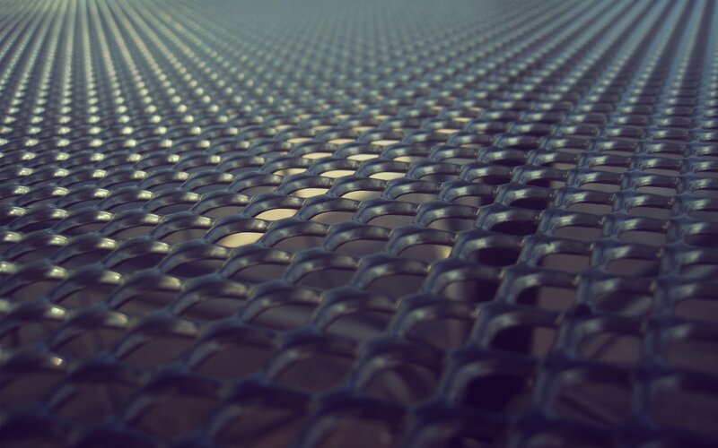 Metal Mesh Surface — Black