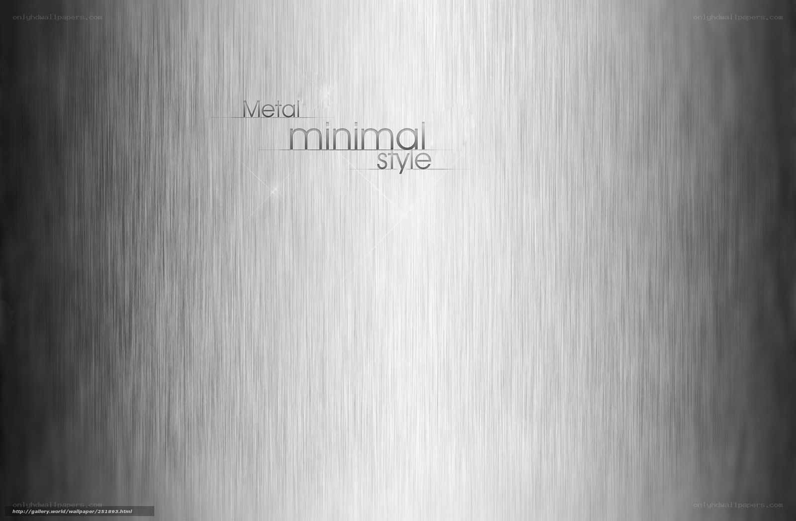 Metal minimal style background