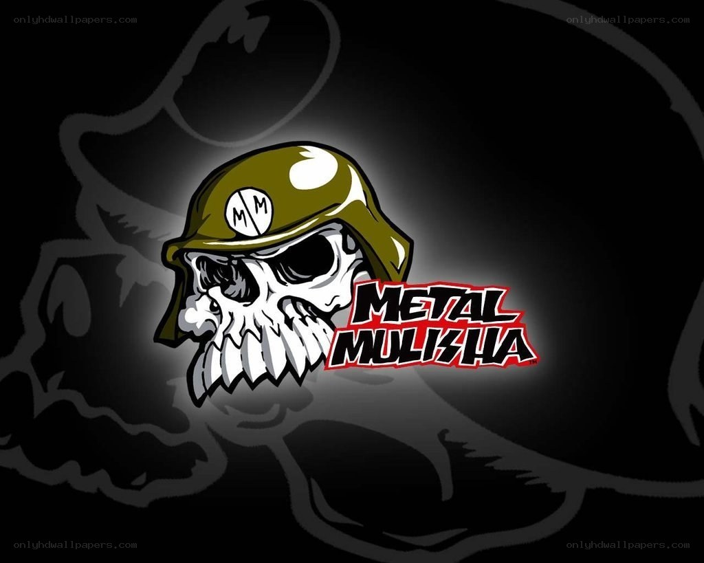 Metal Mulisha logo with skull
