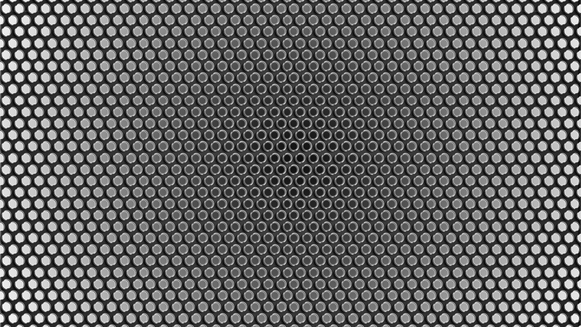 metal perforated grid pattern
