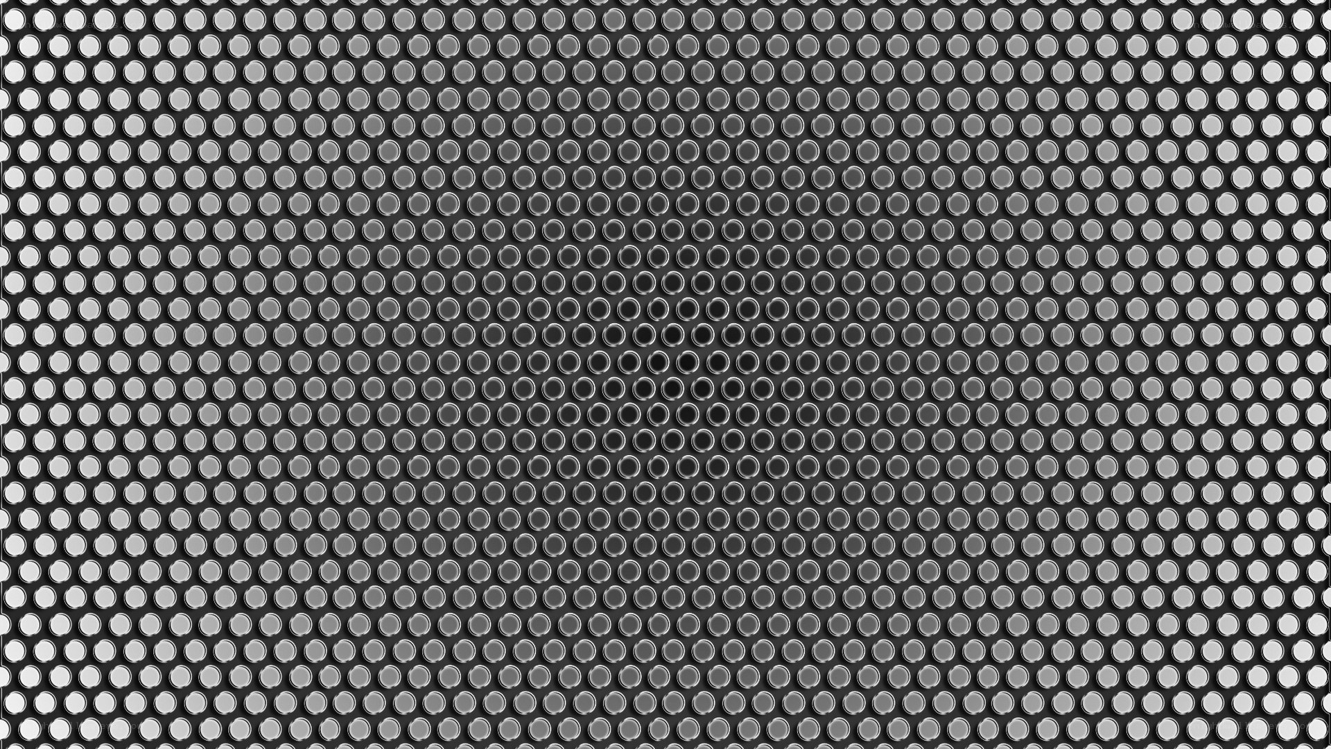 metal perforated grid pattern