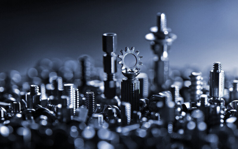 Metal Screws and Gears