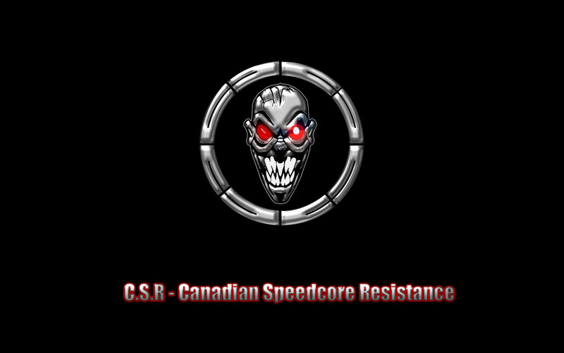 Metal Skull Logo — Black