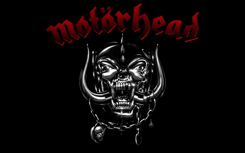 Metal Skull with Horns