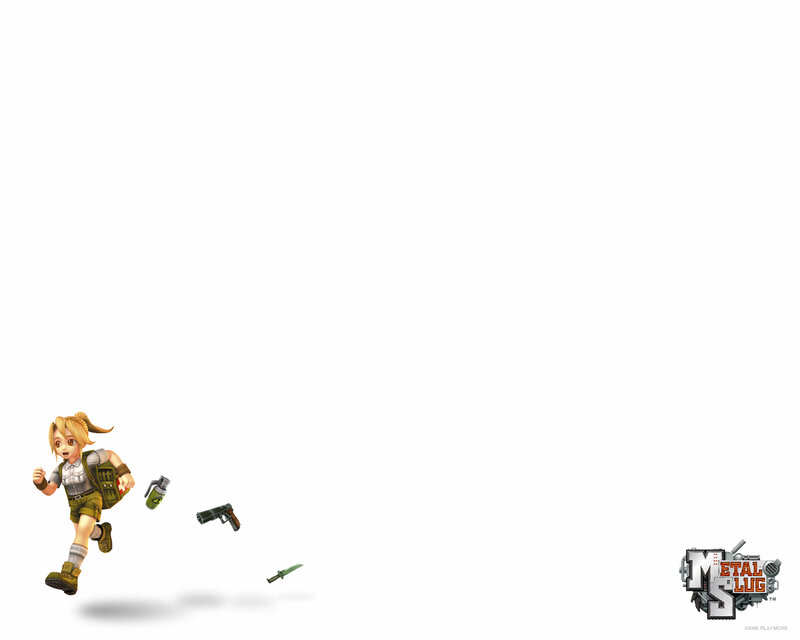Metal Slug character running