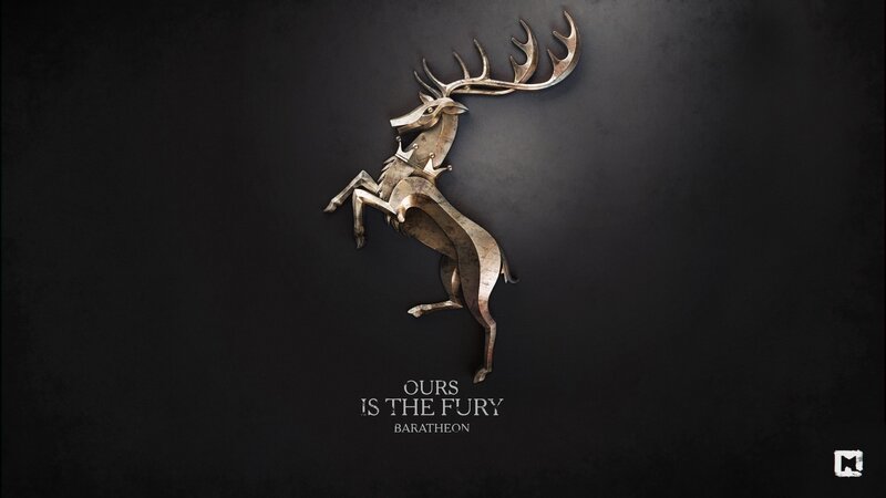Metal Stag Sculpture