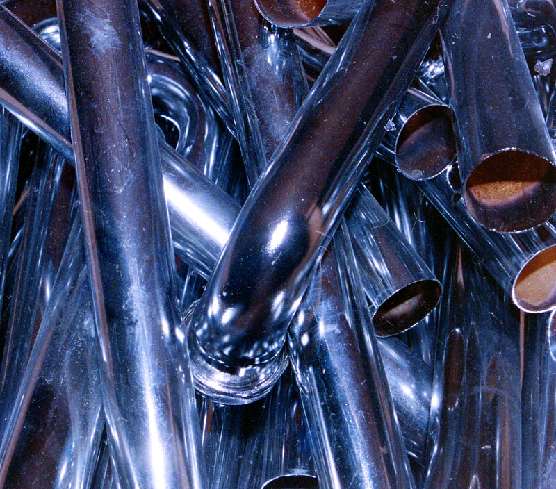 Metal Tubes Pile