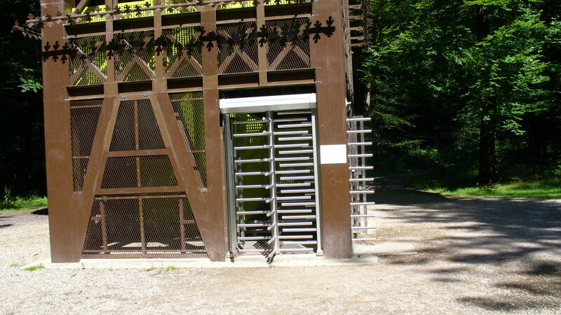 Metal Turnstile Gate