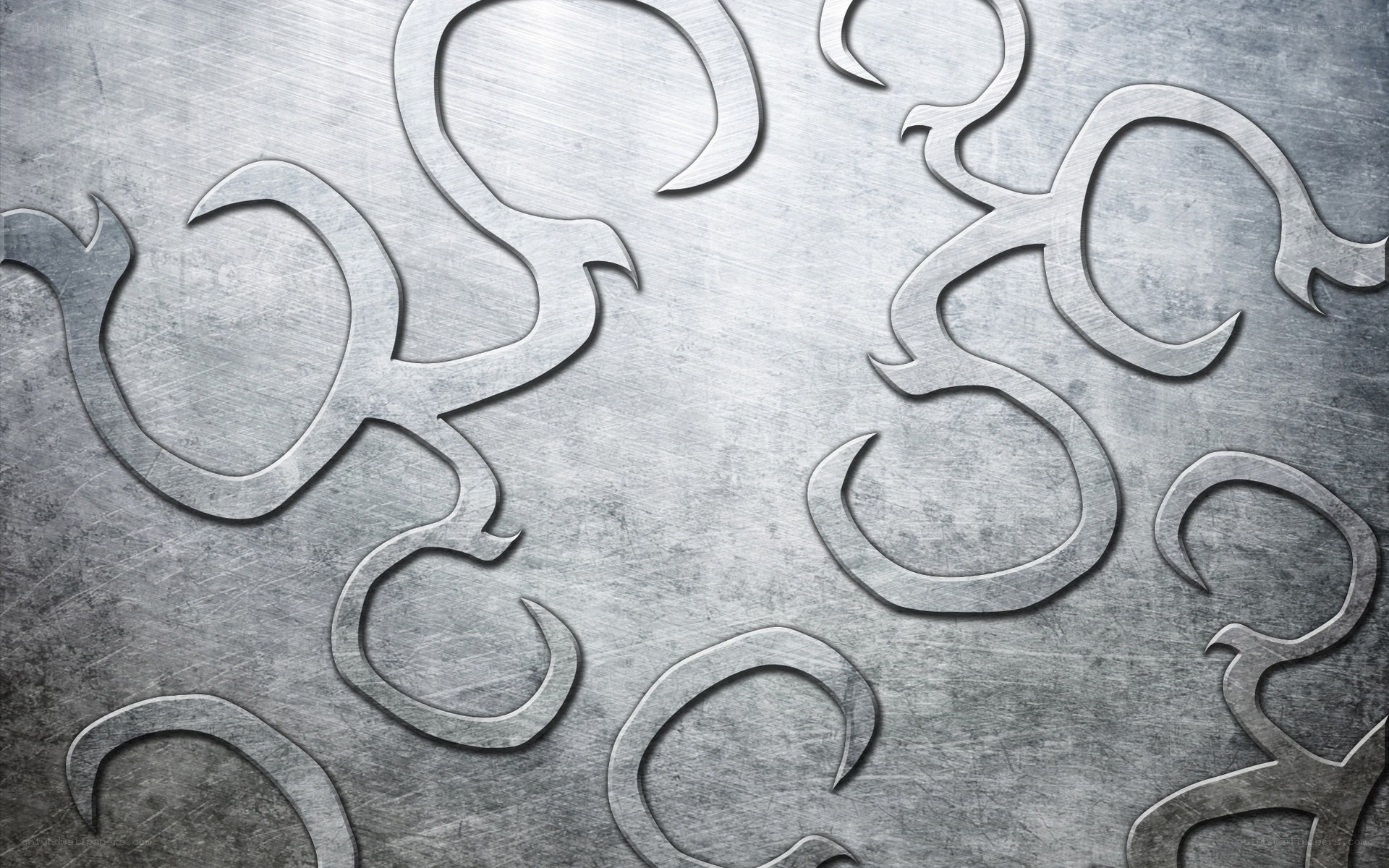 metallic abstract pattern