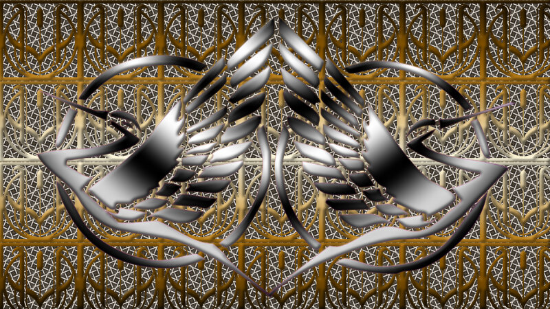 Metallic Bird Emblem