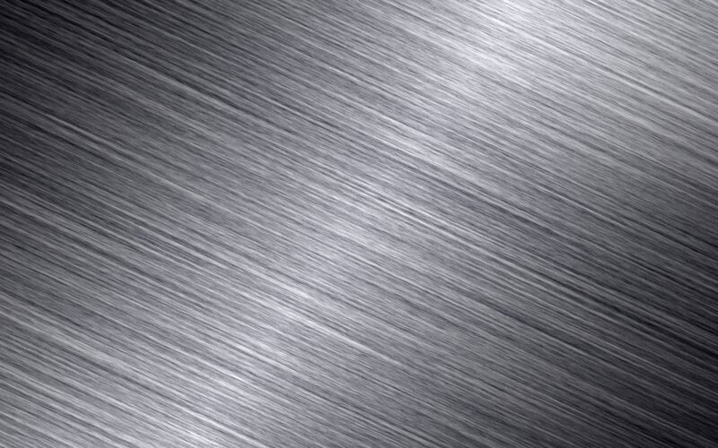Metallic Brushed Surface — Gray, Neutral