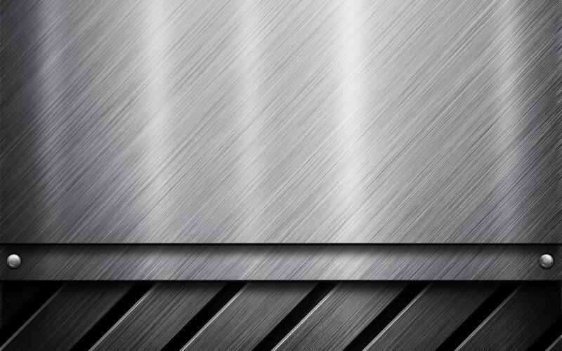 Metallic Brushed Surface — Gray