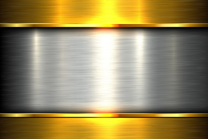 Metallic Brushed Texture — Gold