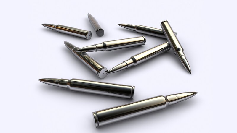 Metallic Bullets Scattered
