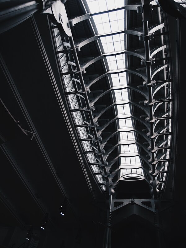 Metallic Ceiling Structure