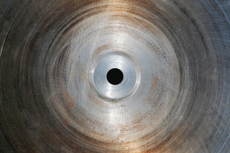 Metallic Circular Surface