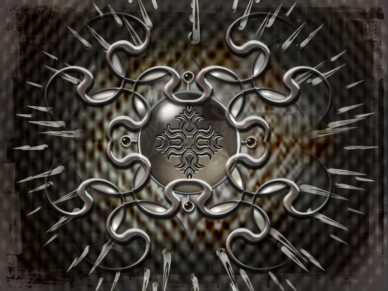 Metallic Clock Design