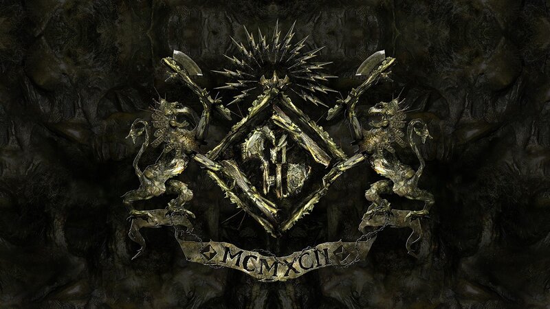 Metallic Emblem with Creatures
