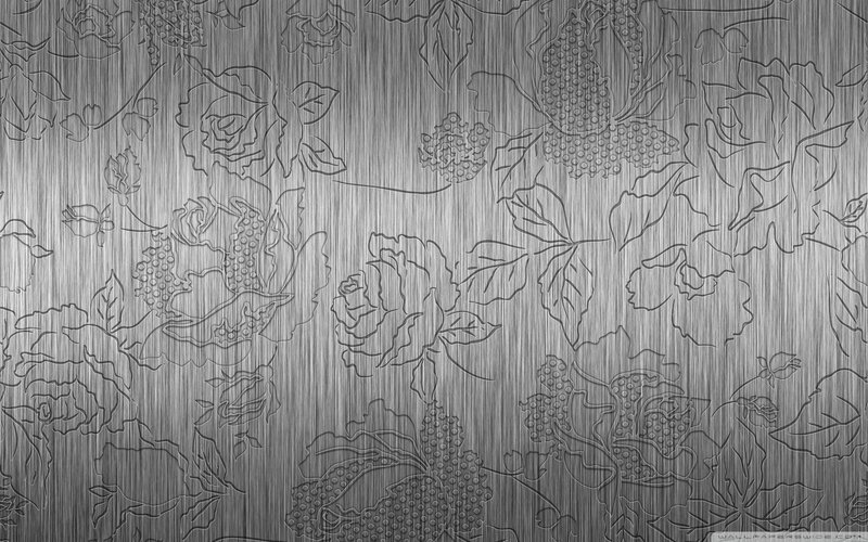 metallic floral pattern wallpaper