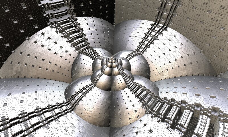 Metallic Fractal Structure