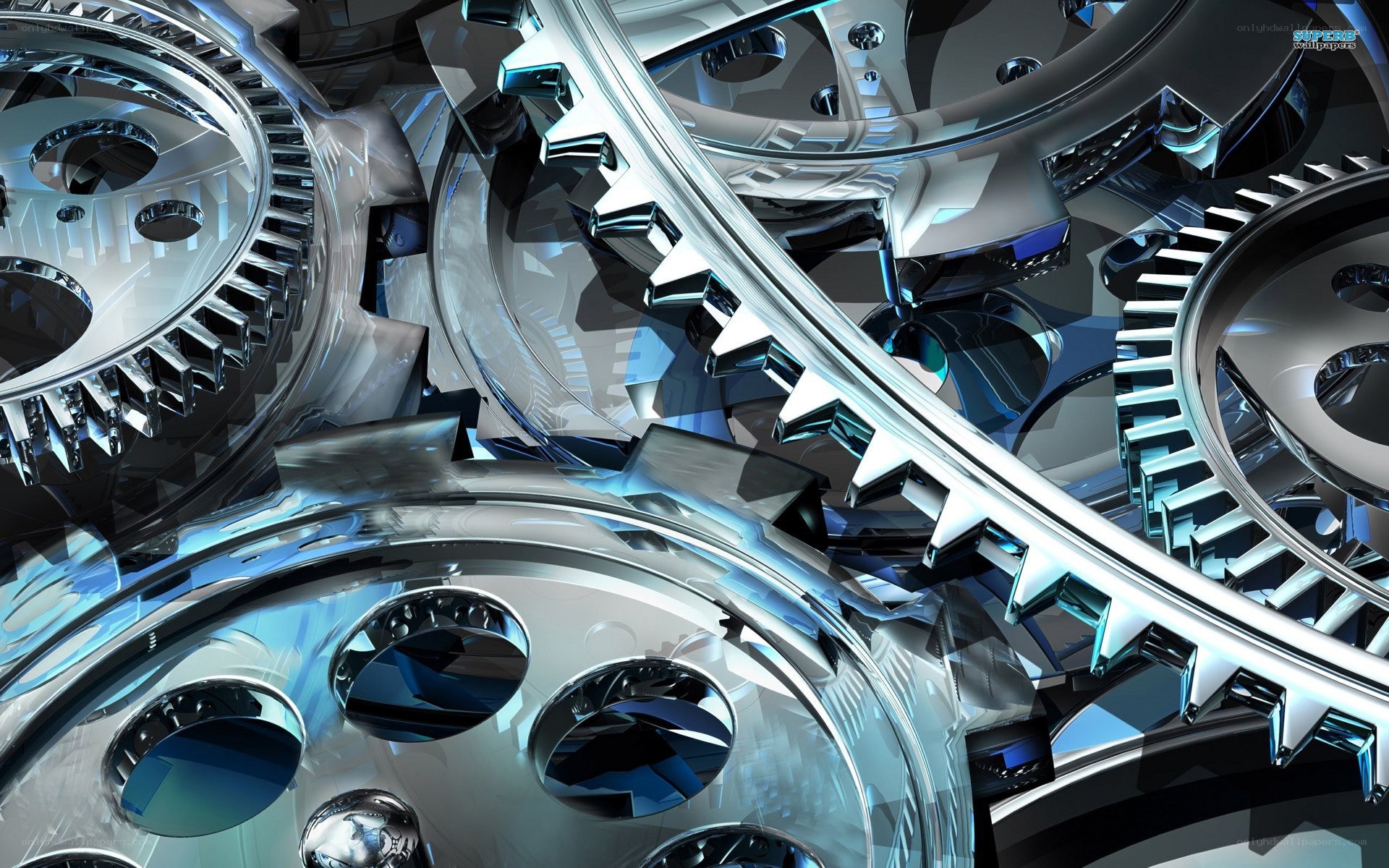 metallic gear mechanism